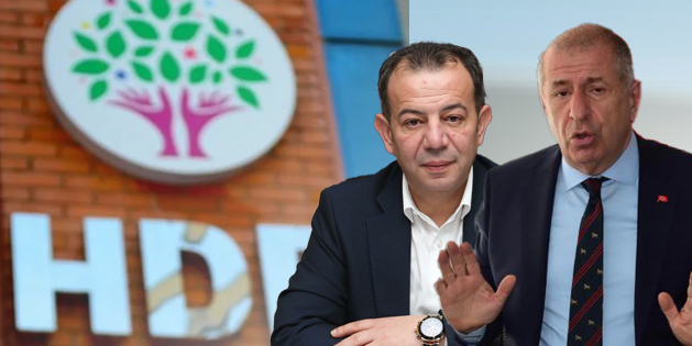 HDP'nin hedefinde Ümit Özdağ ve Tanju Özcan vardı... 'Çekirge' benzetmesi