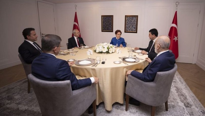Altılı Masa, STK yöneticileriyle buluşacak: 'Güçlendirilmiş Parlamenter Sistem' anlatılacak