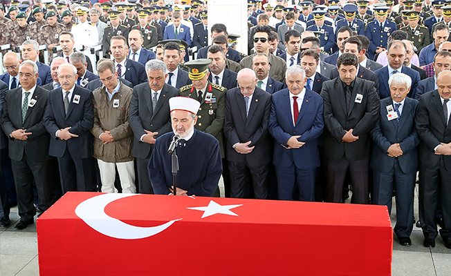 Ankara, şehidini uğurladı