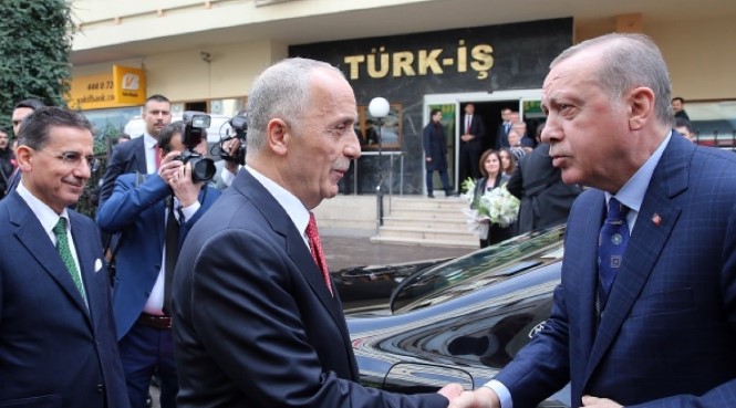 Gözler Erdoğan ve Türk-İş görüşmesindeydi... Erdoğan'dan Atalay'a: "Biz sizi çağırırız"