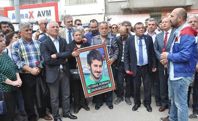 Ali İsmail Korkmaz öldürüldüğü yerde anıldı