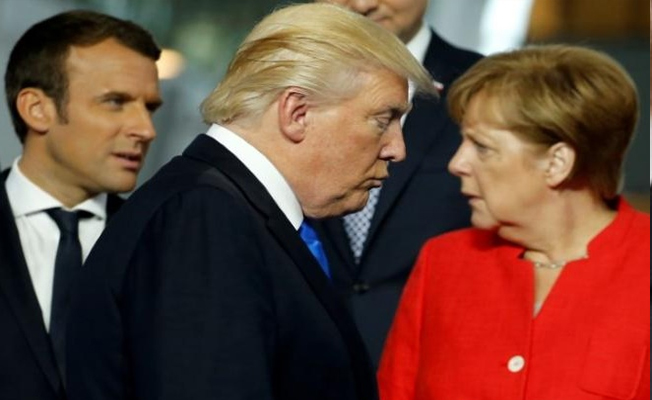 Merkel'den Trump'a tehdit