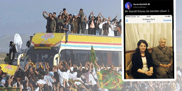 HDP'li Pervin Buldan'ın Cemil Bayıkla fotoğrafı olay yarattı: "Çözüm sürecinde gidin görüşün, fotoğraf da getirin diyen iktidardır!"
