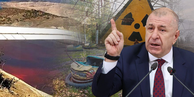 Fırat Nehri'nde siyanür boruları patladı! Ümit Özdağ: Burada bir Çernobil yaşanıyor, derhal acil durum ilan edilmeli!
