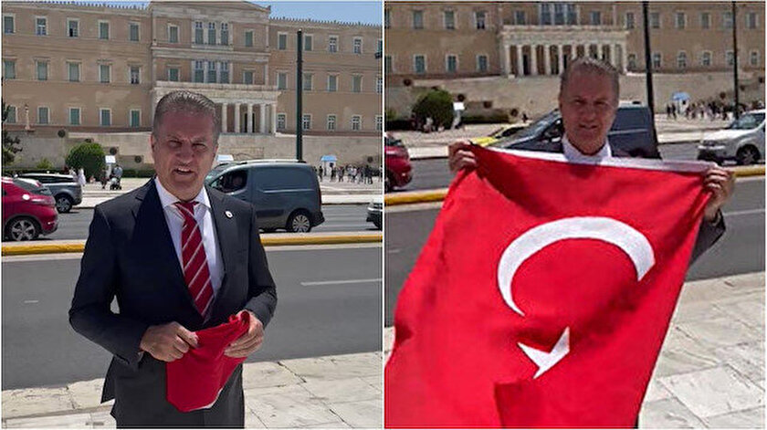 Atina'da Türk bayrağı açmıştı!  Mustafa Sarıgül’e saldırı girişimi