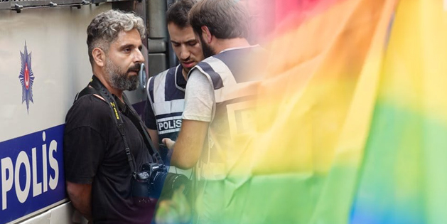 Taksim'de Onur Yürüyüşü'ne engel... AFP muhabiri Bülent Kılıç gözaltına alındı