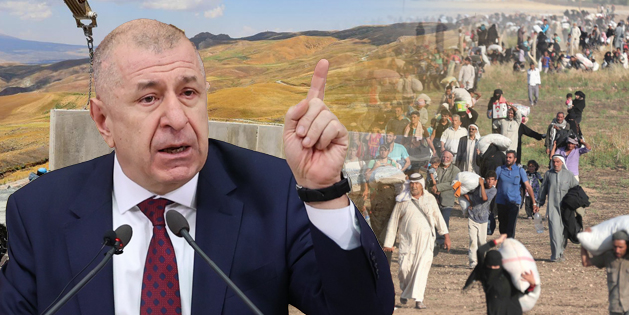 Ümit Özdağ Hatay'a girdi: "Hatay'ı Adana tarafından değil Suriye tarafından savunun"