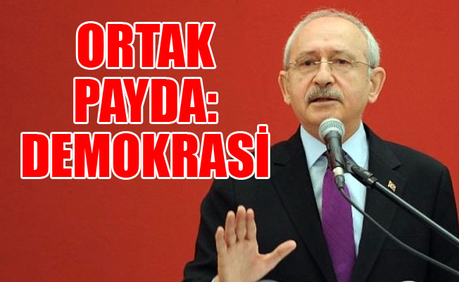Kılıçdaroğlu'ndan hayır temasları: Ortak paydaları demokrasi olacak