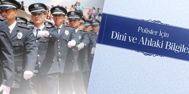 Diyanet'ten Türk polisine din dersi! Sosyal medyadan tepki yağdı: "Önce din adamları için din ve ahlak bilgisi kitabı bassınlar"