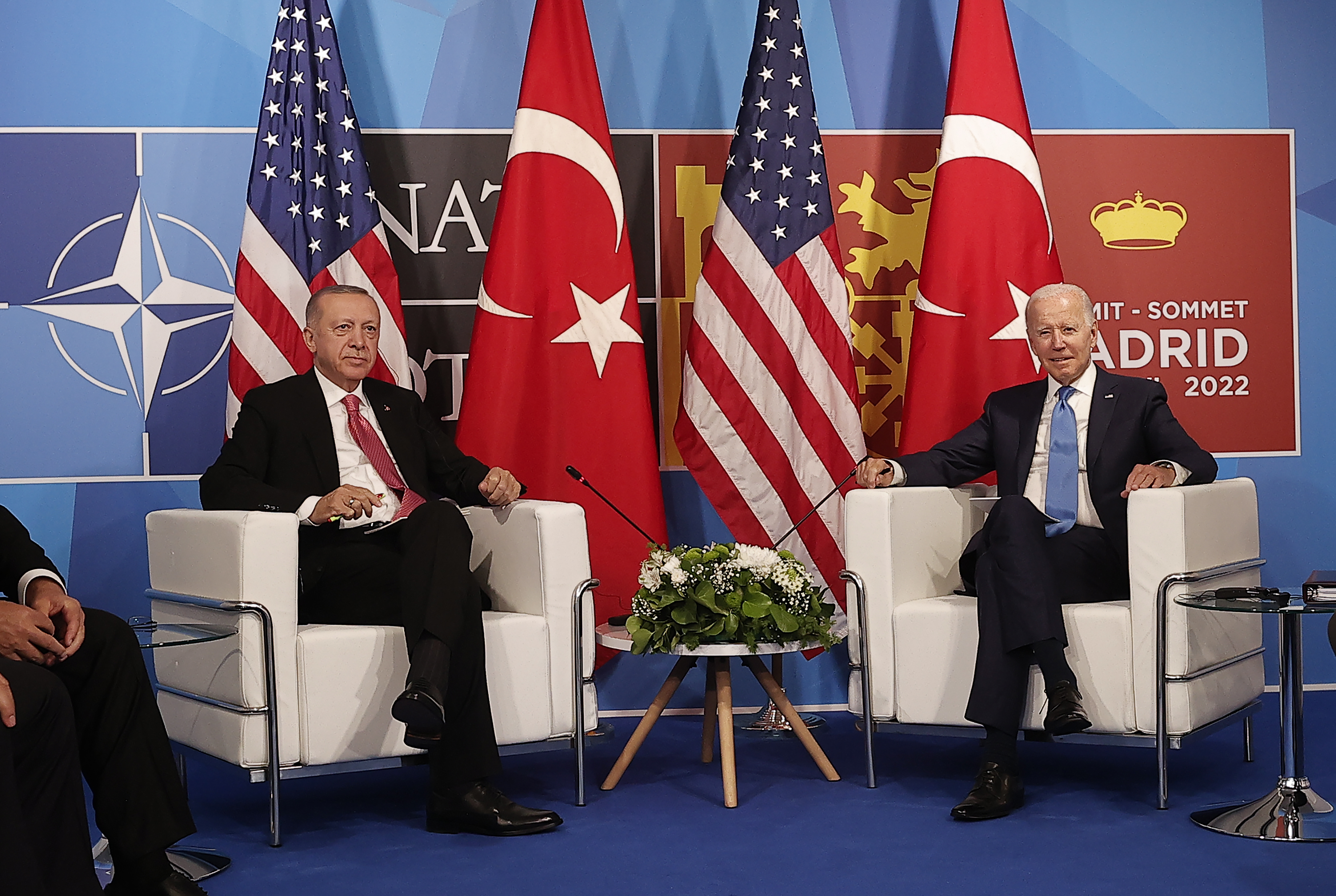 Erdoğan-Biden görüşmesi sona erdi