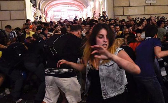 Juventus taraftarları arasında bomba paniği!