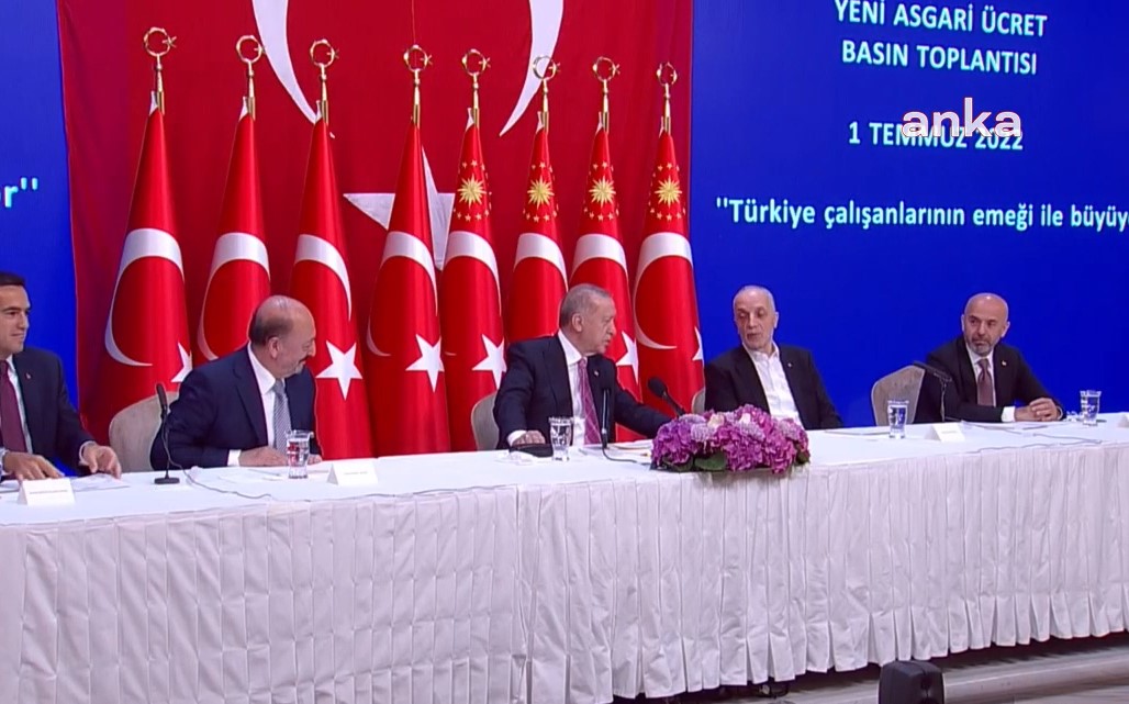 Erdoğan ve Türk-İş Başkanı Atalay'ın ilginç diyalogu: "Gırtlağımızı sıkmasınlar"