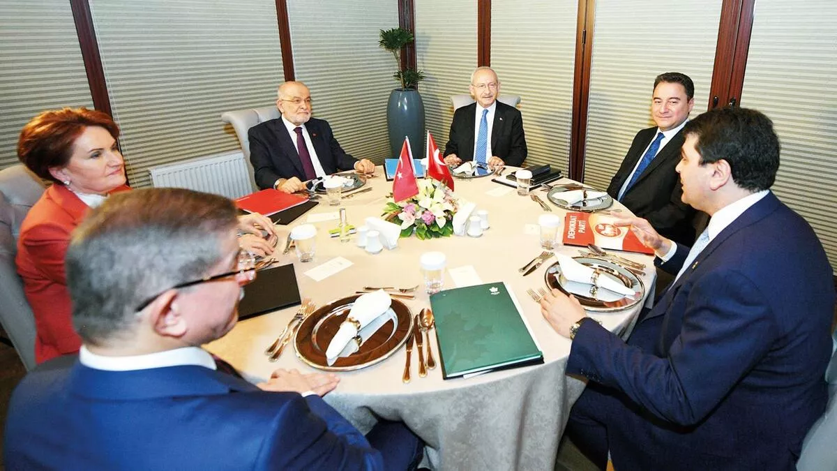 Altılı masa altıncı kez toplanıyor
