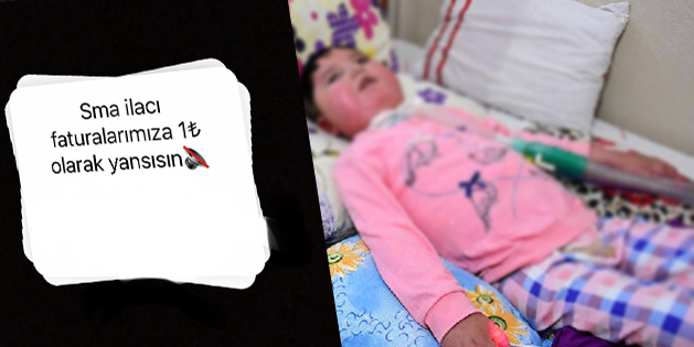 SMA kampanyasına tepki yağdı! "SMA İlaçları Faturalarımıza 1 TL Olarak Yansısın" kampanyası tartışma yarattı
