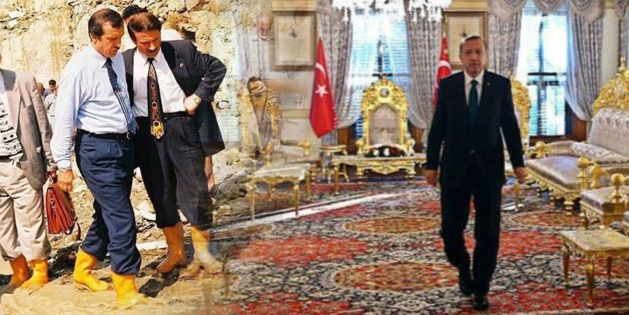Erdoğan'ın çizmeli fotoğrafı olay oldu! CHP'li Tarhan: "O günler geride kaldı, o şimdi sarayda yaşıyor"