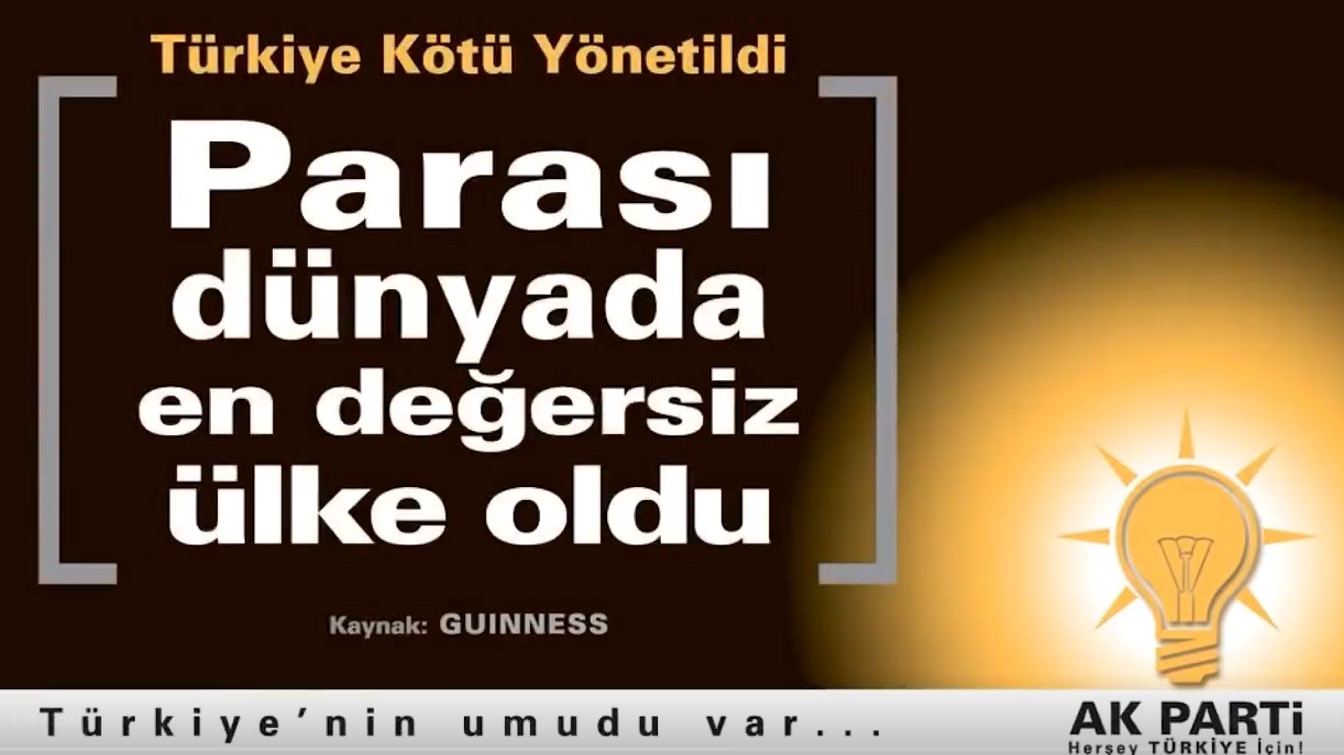 AKP'nin 20 yıl önceki reklamı gündeme bomba gibi düştü! Sanki bugünleri anlatıyor...