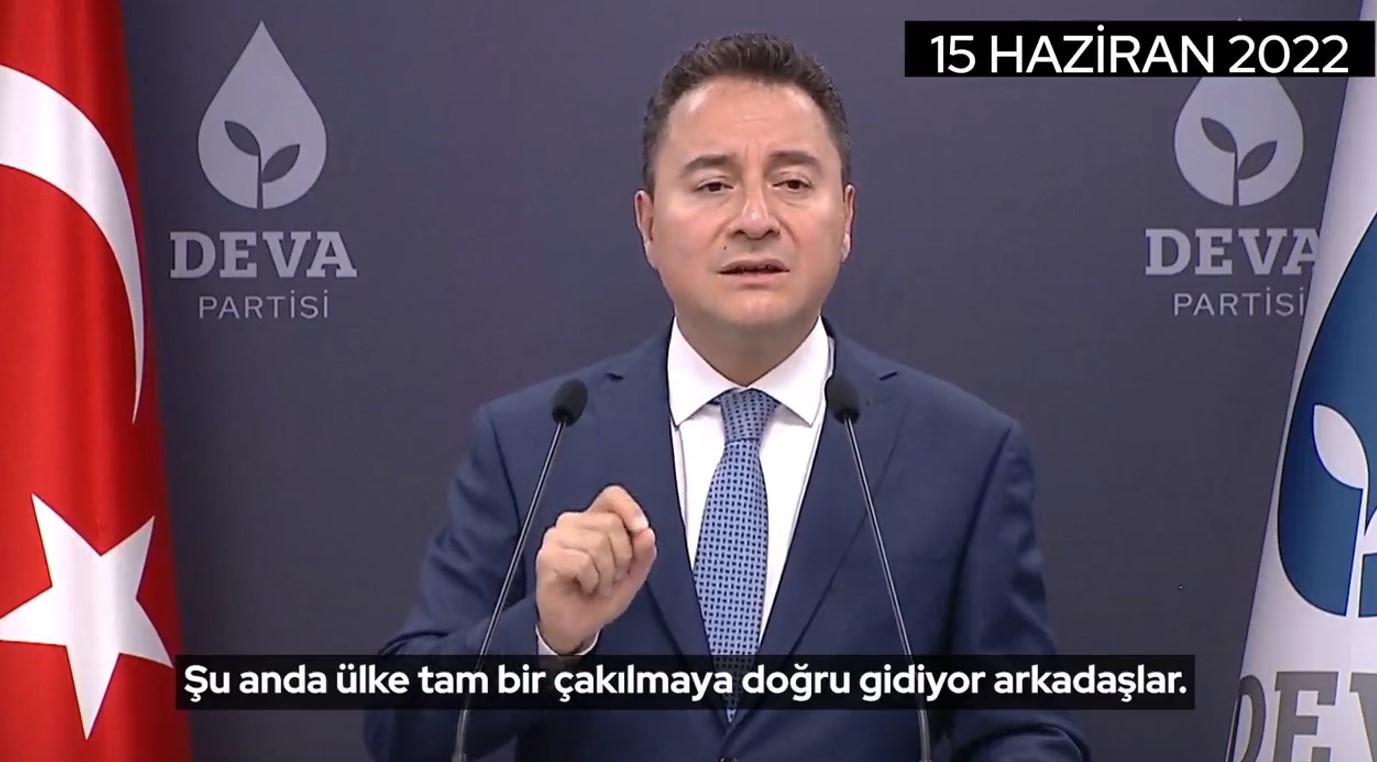 Ali Babacan'dan hükümete acil çağrı: "İflas etmek an meselesi, bir gecede olur"