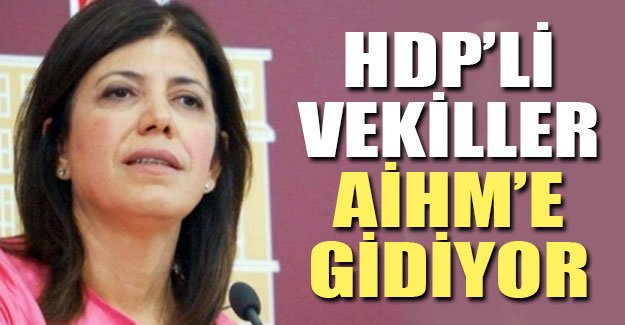 HDP'li vekiller AİHM'e gidecek