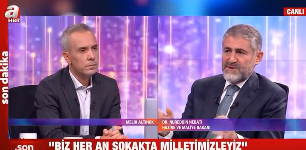 Nebati, yabancı bakanla arasında geçtiğini iddia ettiği sohbeti anlattı: "Ben bu enflasyonla sokağa çıkabiliyorum"