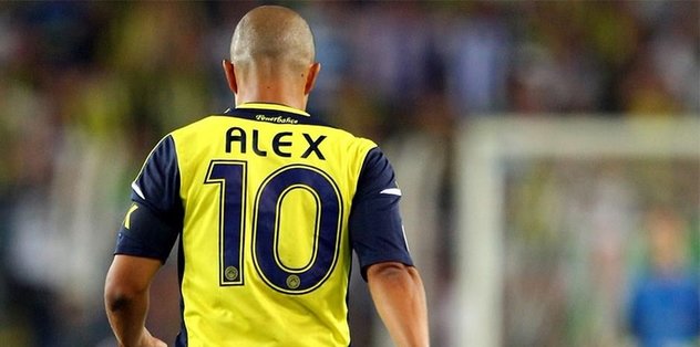 Fenerbahçe'de Alex'in 10 numarasını o isim aldı!