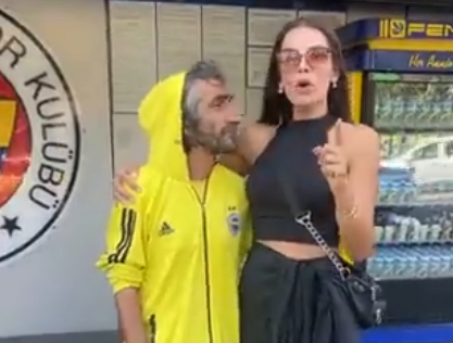 Selen Yakıcı, Rambo Okan'ın aklını çeldi! "Beşiktaşlı olurum"