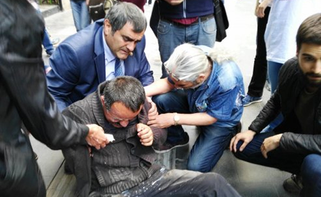 Polis müdahale etti, CHP'li vekil yaralandı