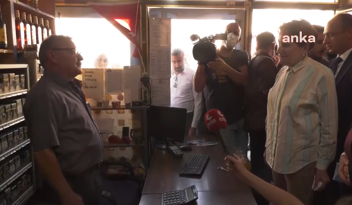 Esnaftan üç kelimelik kriz özeti... Meral Akşener: İşte Anadolu irfanı!