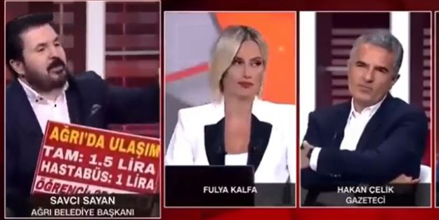 Savcı Sayan espri yapmaya çalıştı, sunucu Fulya Kalfa'nın yüz ifadesi yayına damga vurdu