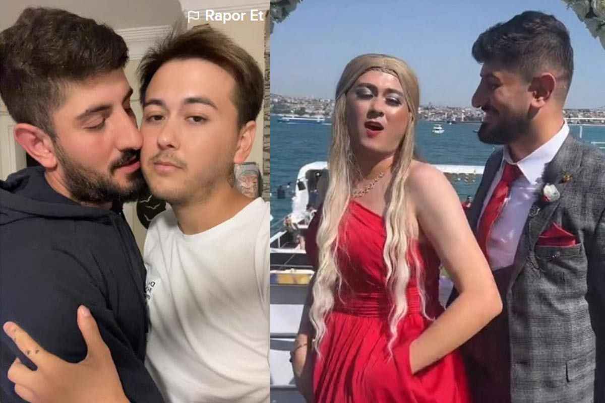 TikTok fenomenleri Caner ve Nejdet balayına çıktı!