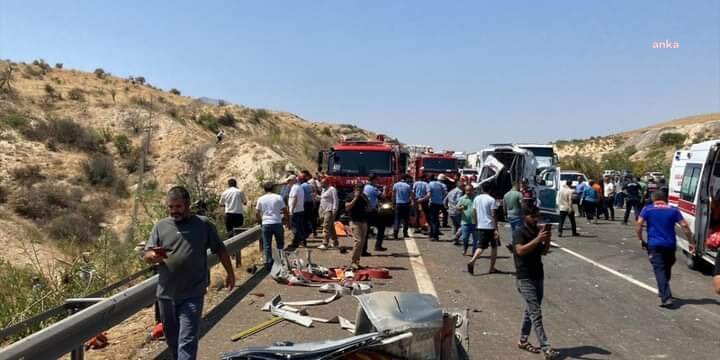 Gaziantep'te katliam gibi kaza: 3 itfaiye personeli, 2 sağlık personeli, 2 gazeteci dahil 16 kişi öldü