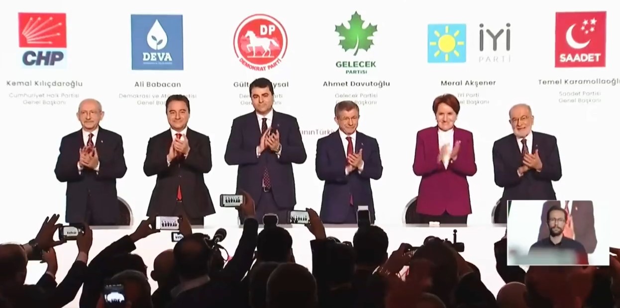 Altılı masa videosu yayınlandı! Tüm Türkiye'ye mesaj verildi