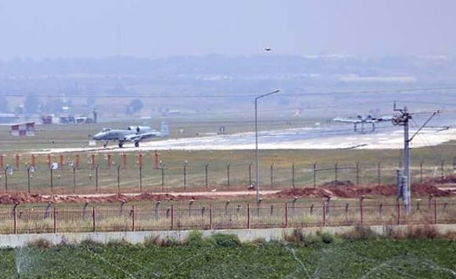 İncirlik'te hareketli dakikalar! Savaş uçakları...