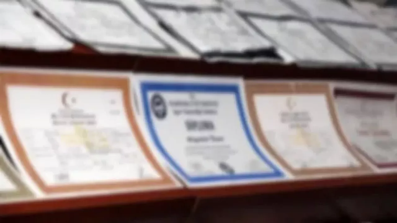 Sahte diploma tescillendi!