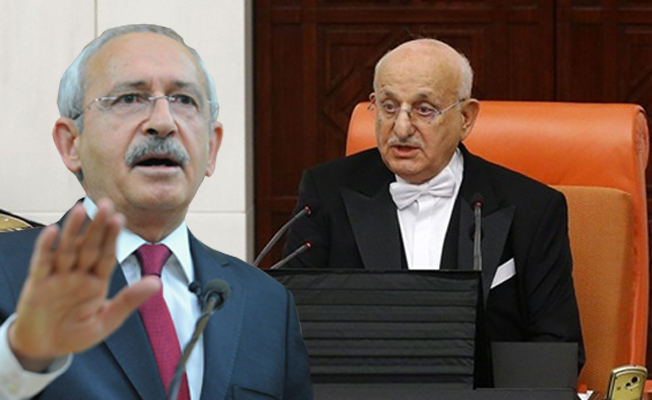 CHP liderinden TBMM Başkanı'na red!