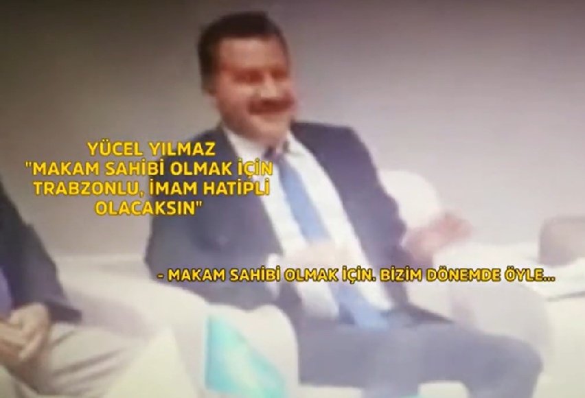 AKP'li başkandan makam sahibi olmanın formülü: "Ya imam hatipli olacaksın ya Trabzonlu"