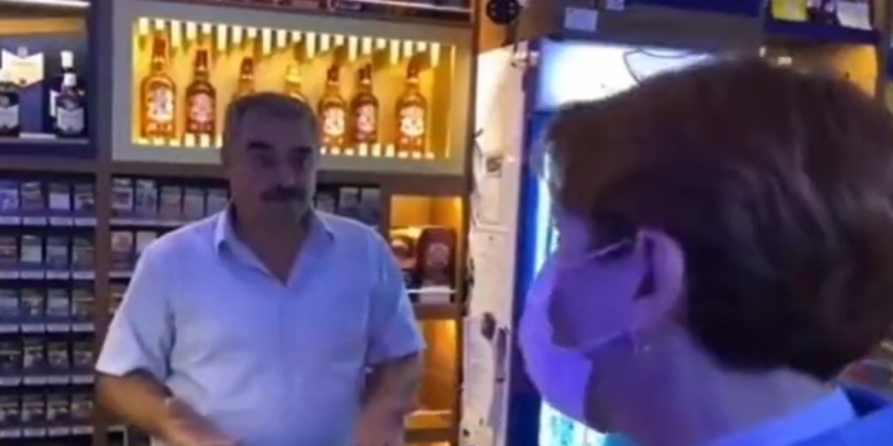 Meral Akşener, 'Kılıçdaroğlu'na oy vermem' diyen esnafa böyle yanıt verdi