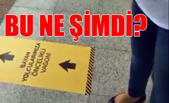 Metroda ’kadınlara özel vagon’ uygulamasına tepki!