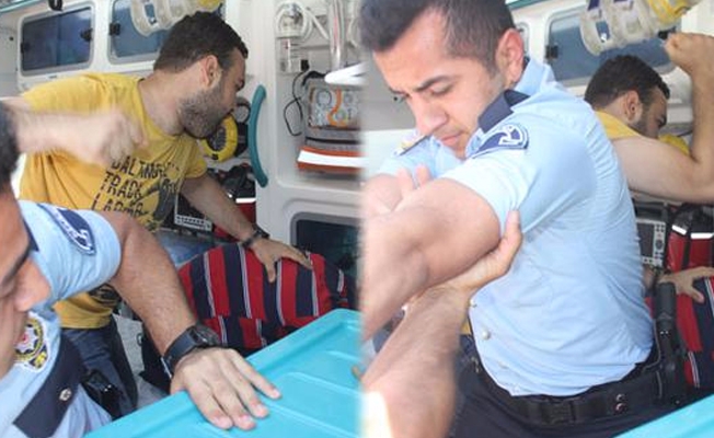 Çocuk tacizcisine ambulansta linç girişimi!