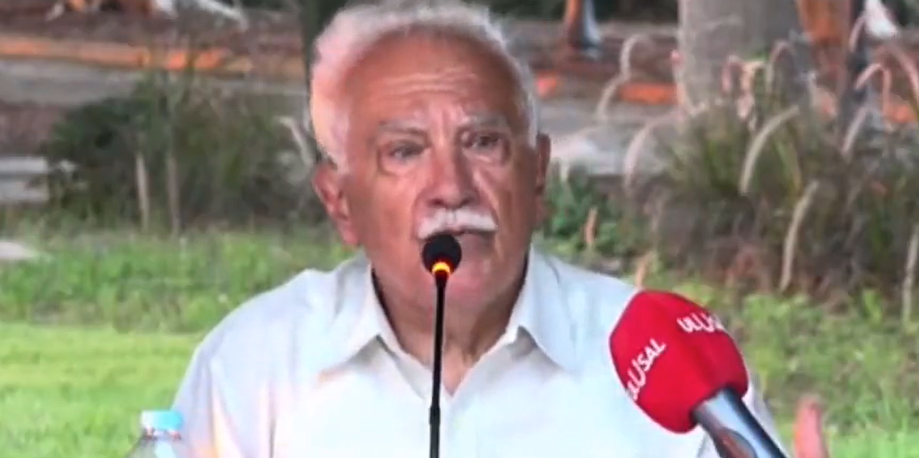 Doğu Perinçek'ten tuhaf açıklama: "Hz. Muhammed’den çok ileri bir noktadayız"