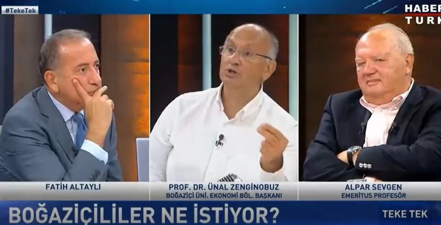 Prof. Dr. Ünal Zenginobuz canlı yayında açıkladı: "Boğaziçi Üniversitesi’ne sınavsız şekilde giriyorlar"
