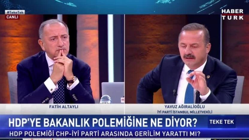 İYİ Parti İstanbul Milletvekili Yavuz Ağıralioğlu: "Cumhurbaşkanlığı sistemi HDP'yi şantajcısı yaptı"