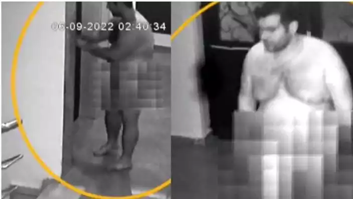 Çırılçıplak apartmanda dolaşıp tek tek zillere bastı