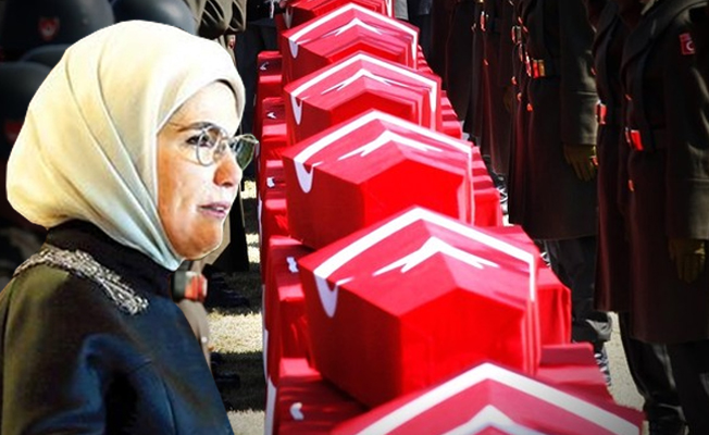 Emine Erdoğan: Yeni nesil, vatan için candan vazgeçmeyi çok iyi biliyor