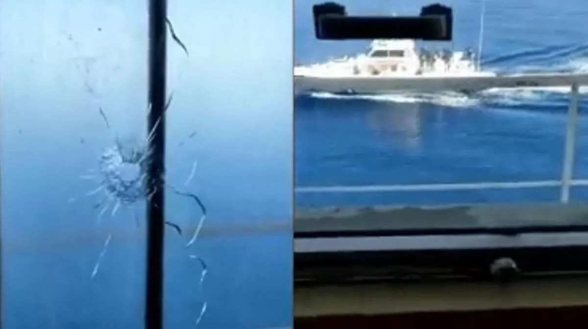 Yunan gemisi Çanakkale Boğazı'nda demirledi! Taciz ateşi açmıştı