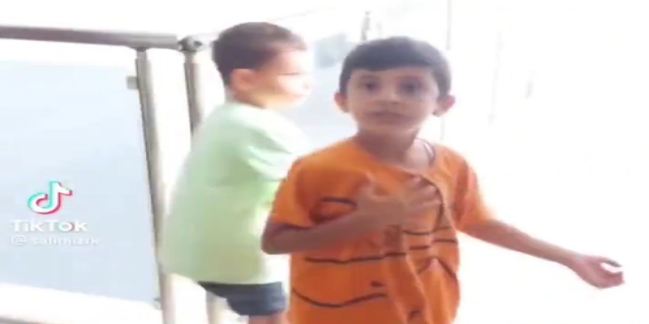 Zile basıp kaçan ufaklıklar yakayı öyle bir ele verdi ki...