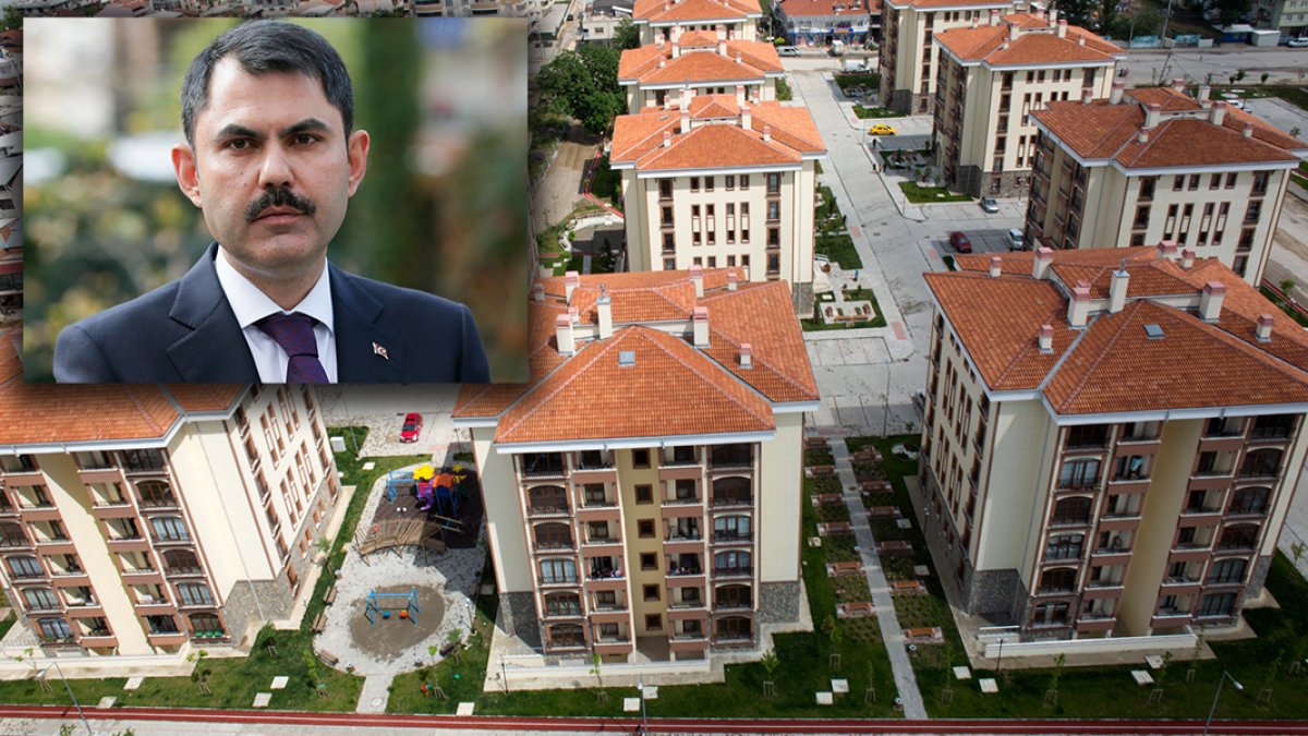 Bakan Kurum sosyal konut projesine başvuru sayısını açıkladı
