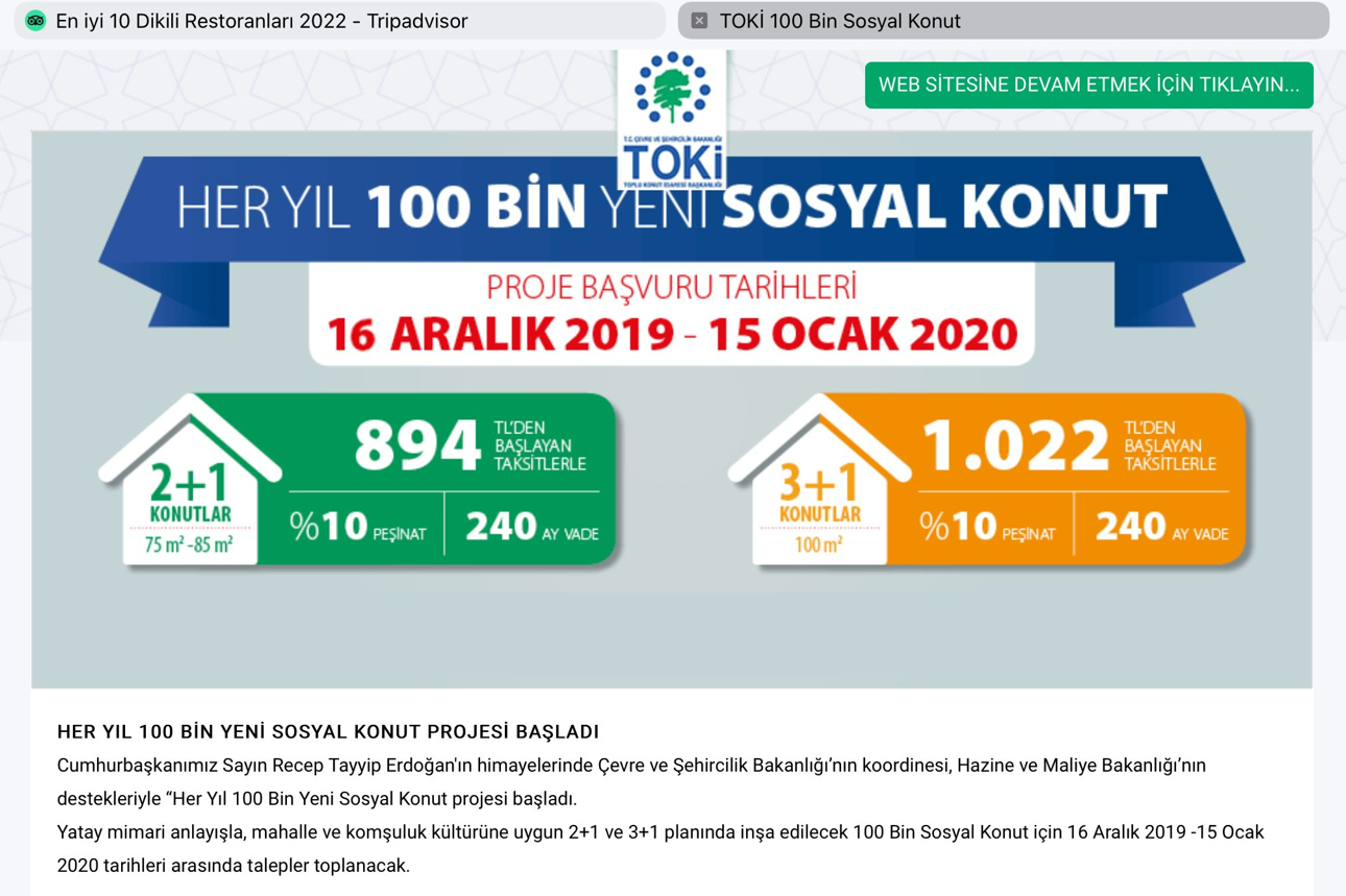 AKP'den seçim öncesi vatandaşa ev sahibi olma vaadi! Konut değil hayal mi satılıyor?