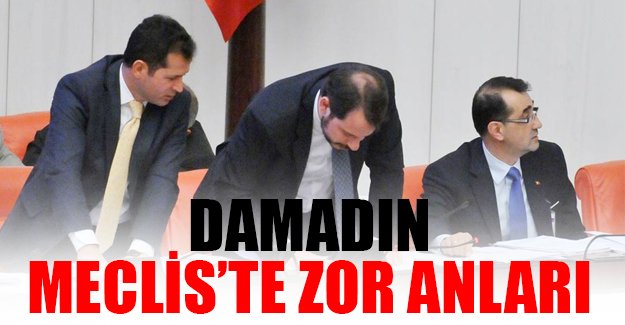 Bakan Berat Albayrak'ın zor anları!