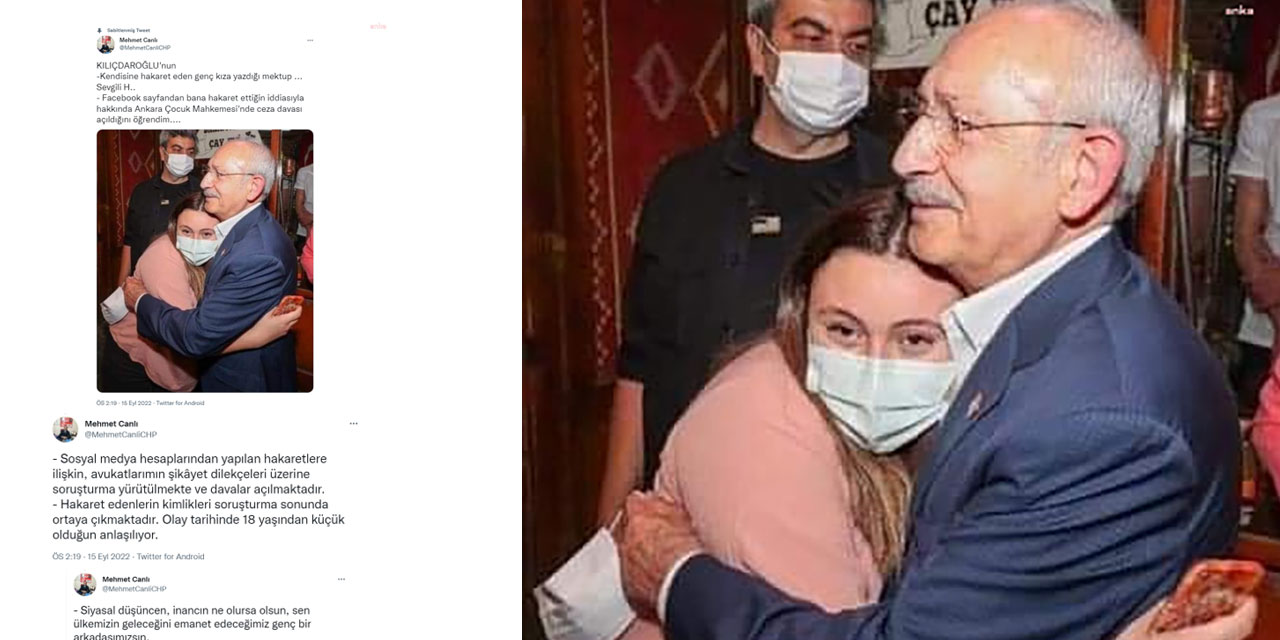 Kılıçdaroğlu, kendisine hakaret eden gence mektup yazdı. O gençle böyle kucaklaştı