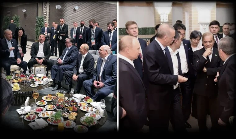 Aynı fotoğraf iki lider... Tüm dünyanın gözü onlarda! İktidar yandaşlarının fotoğraf oyunu